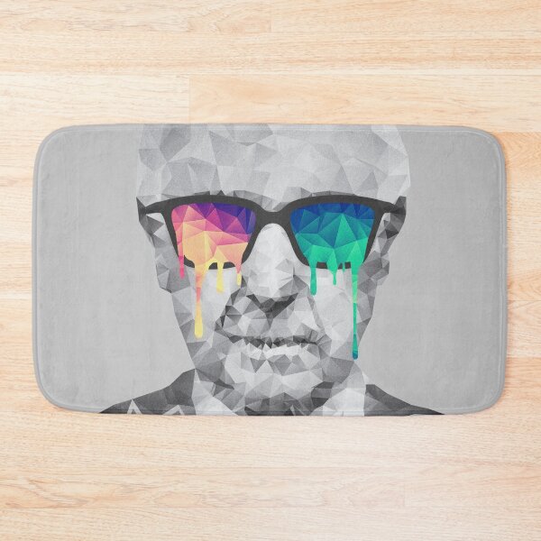 Item preview, Albert Hofmann - Psychedelic Polygon Crystalised Portrait designed and sold by badbugs.