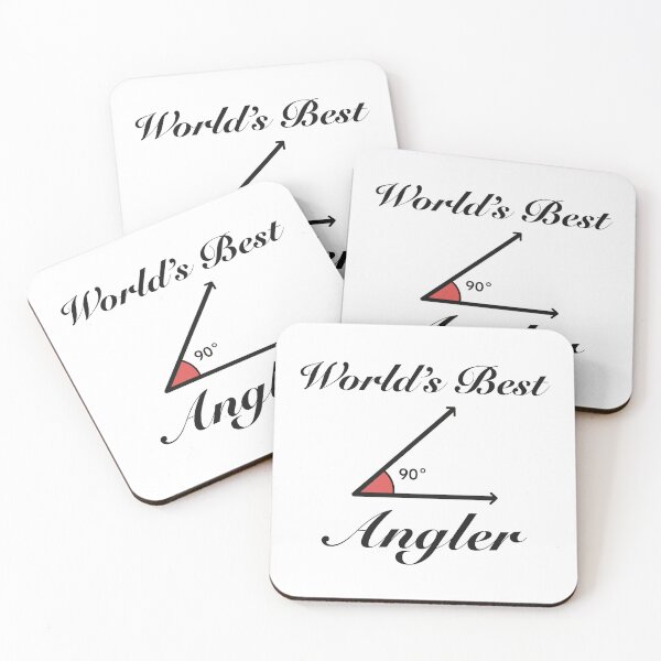 Item preview, World’s Best Angler - (purposely wrong) Gag Gift - black letters designed and sold by FlorenciaBliss.