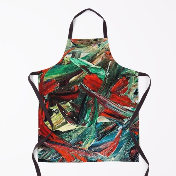 Tainted Forest Print Apron