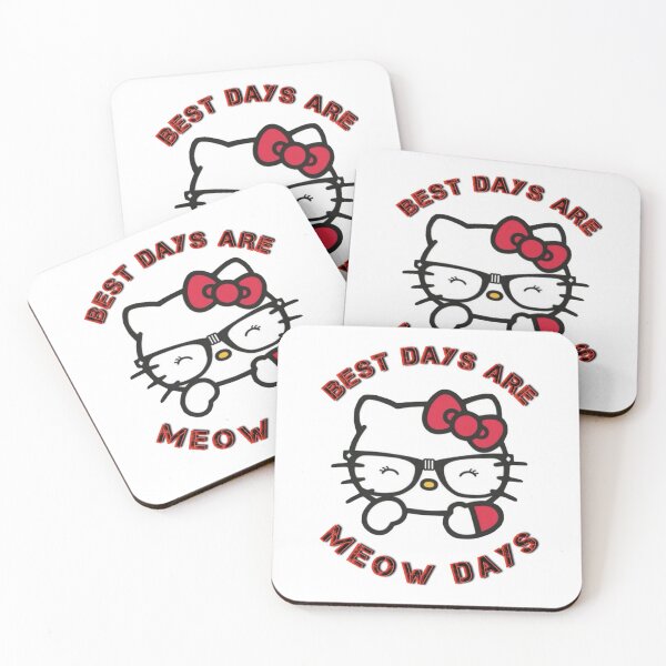 Item preview, BEST DAYS ARE MEOW DAYS  designed and sold by Hussain Shirts.