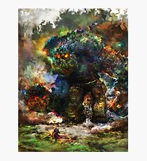 shadow of the witcher Photographic Print