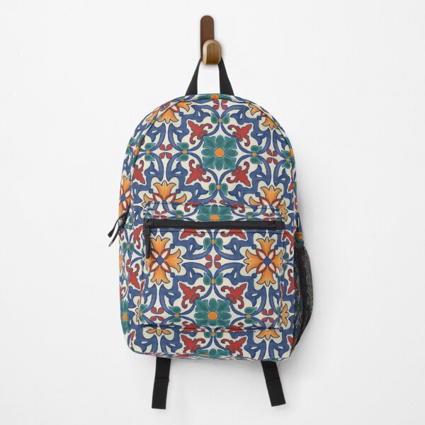 Item preview, Colorful Vintage Portuguese Azulejos Pattern designed and sold by CatyArte.