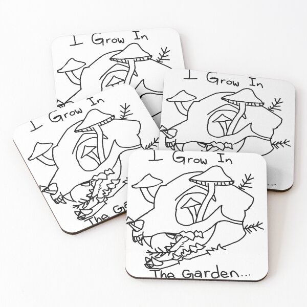 Item preview, "I grow in the garden" black designed and sold by KiwiKumis.