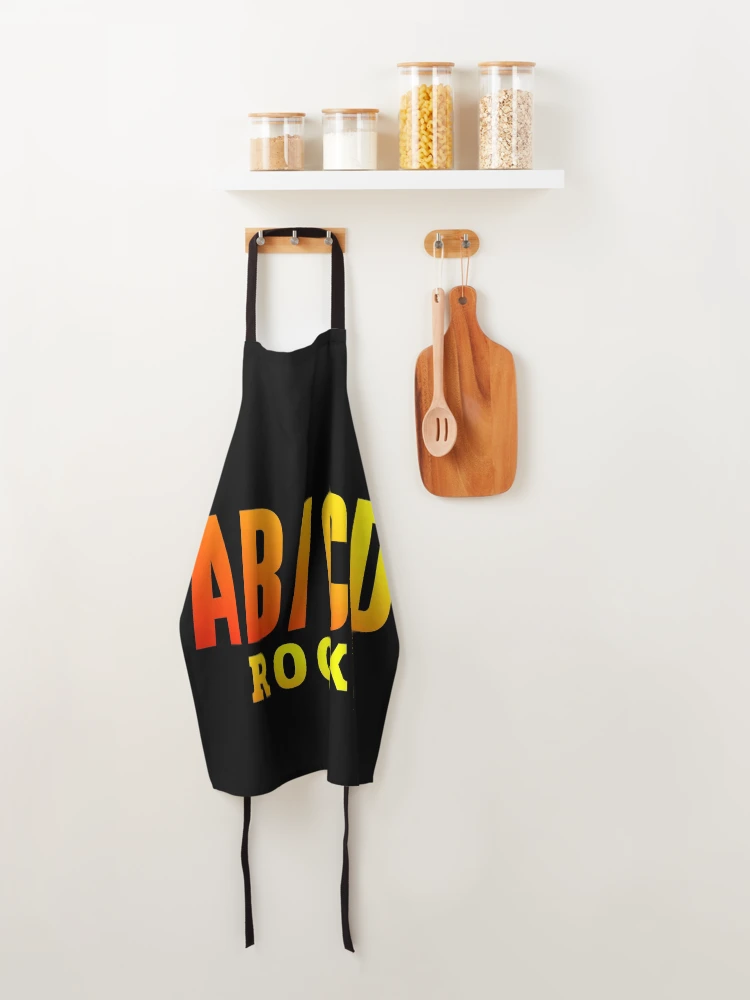 Thumbnail 4 of 6, Apron, ABCD ROCK designed and sold by KGN CREATIVITY.