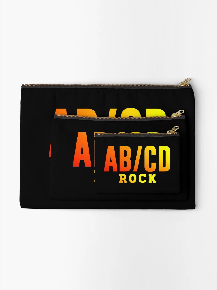 Thumbnail 2 of 4, Zipper Pouch, ABCD ROCK designed and sold by KGN CREATIVITY.