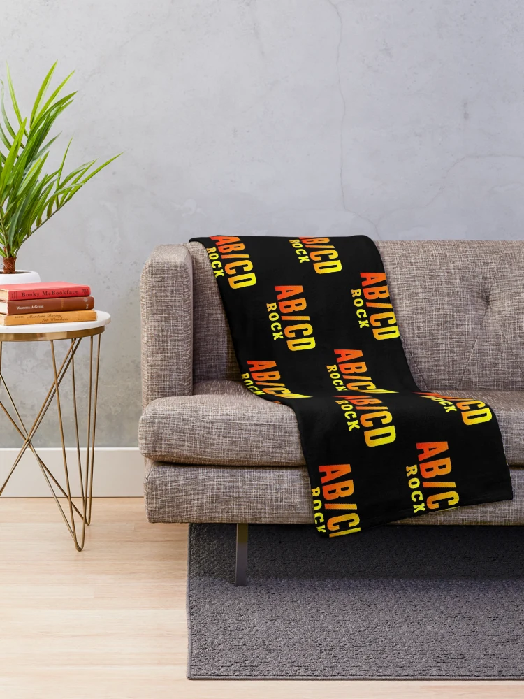 Thumbnail 2 of 6, Throw Blanket, ABCD ROCK designed and sold by KGN CREATIVITY.