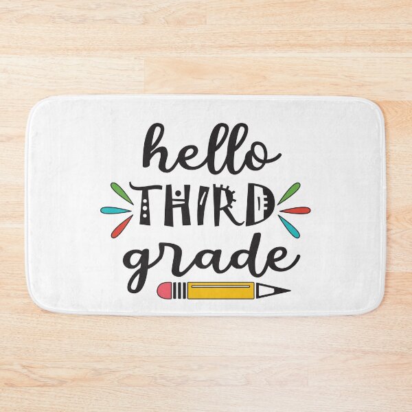 Item preview, Hello Third Grade designed and sold by Rhu Creations.
