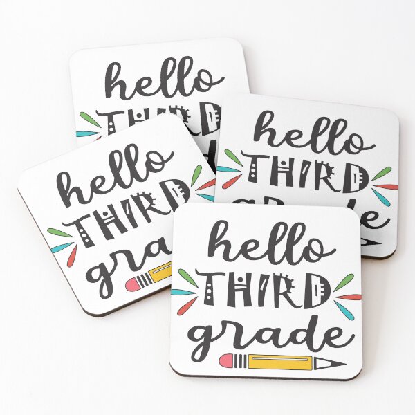 Item preview, Hello Third Grade designed and sold by Rhu Creations.