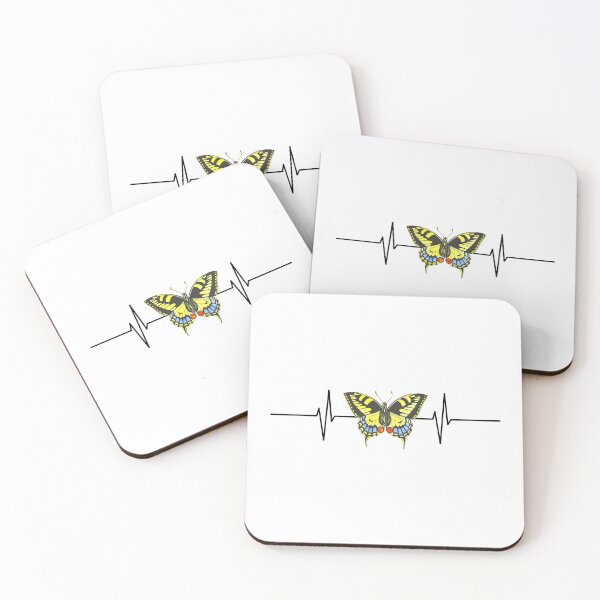 Item preview, Butterfly Heartbeat, Yellow Swallowtail Butterfly in Heartbeat designed and sold by JRice66.