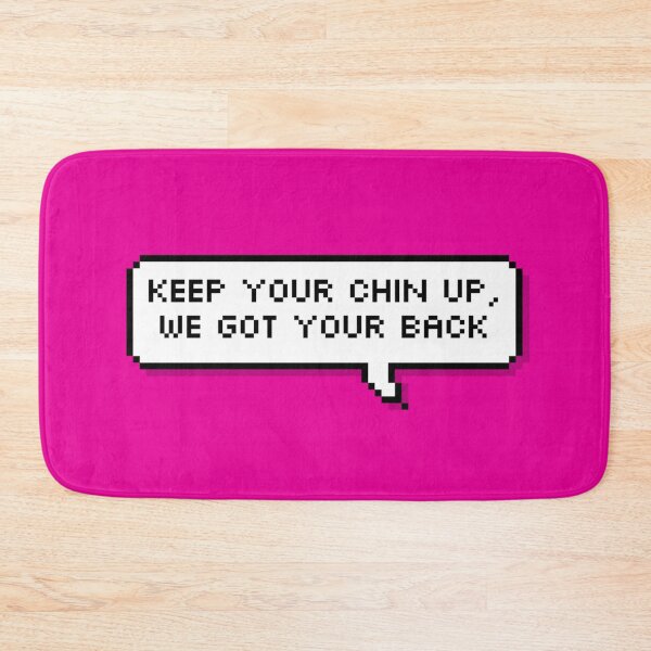 Item preview, ITZY DALLA DALLA Keep your chin up, we got your back Pixel Speech designed and sold by helloharu.