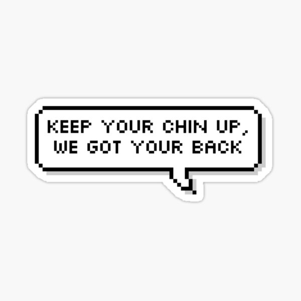 Artikel-Vorschau von ITZY DALLA DALLA Halte dein Kinn hoch, wir haben deinen Rücken Pixel Speech, designt und verkauft von helloharu.