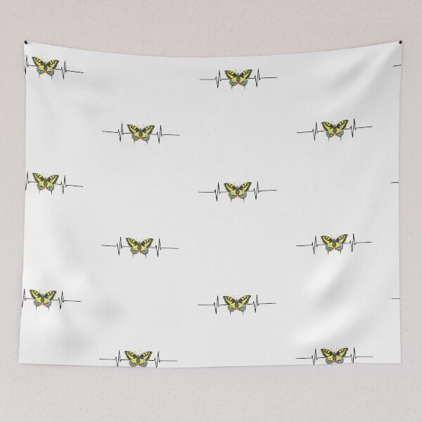 Item preview, Butterfly Heartbeat, Yellow Swallowtail Butterfly in Heartbeat designed and sold by JRice66.