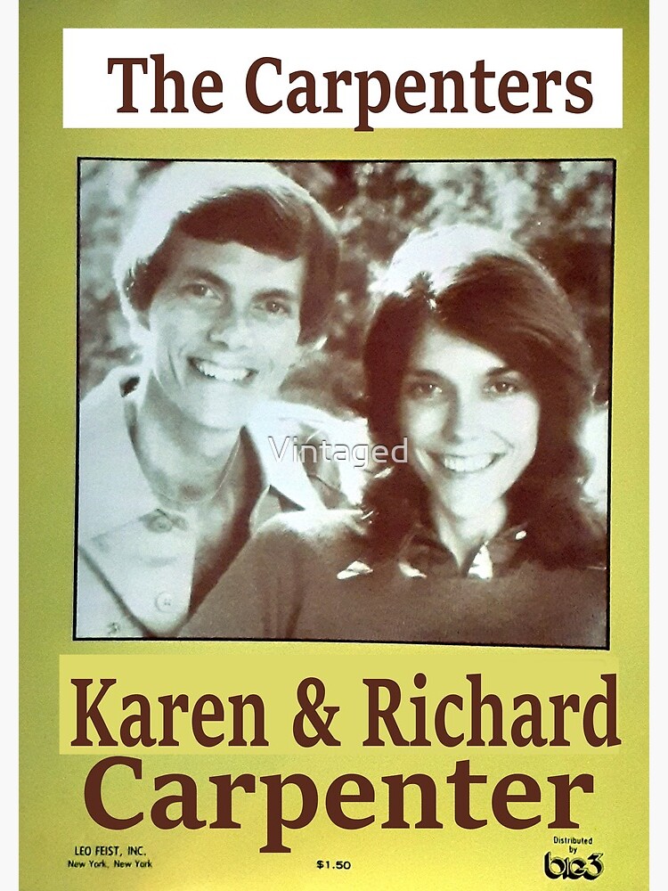 ｔ■パンフレット プログラム 洋書パンフレット'70's カーペンターズ Carpenters リチャード カレン program