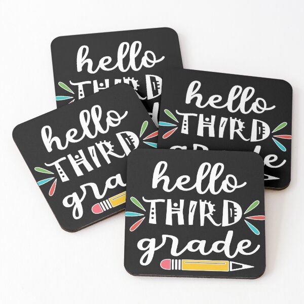 Item preview, Hello Third Grade designed and sold by Rhu Creations.