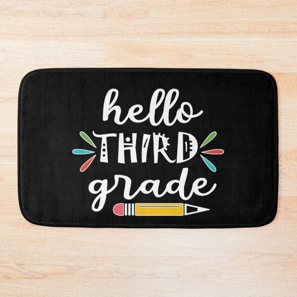 Item preview, Hello Third Grade designed and sold by Rhu Creations.