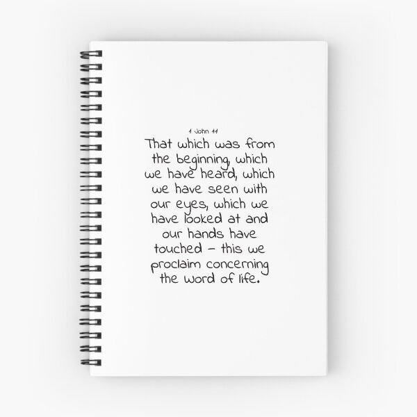 Item preview, Bible verse: 1 John 1:1 designed and sold by john-3-16.