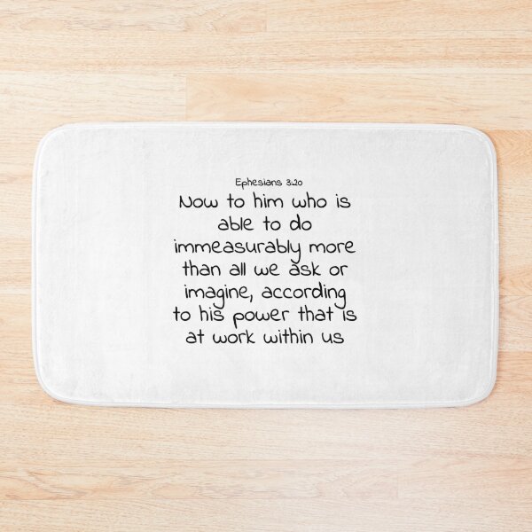 Item preview, Bible verse: Ephesians 3:20 designed and sold by john-3-16.