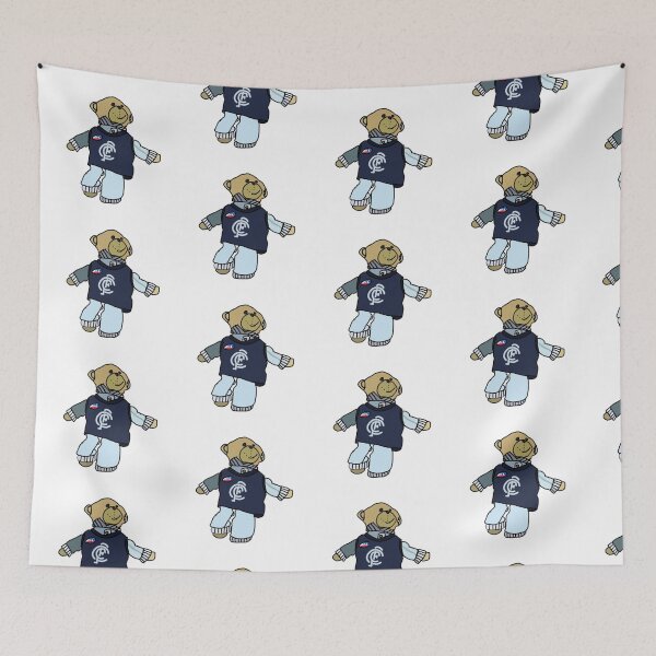 Item preview, Cute Bear in Carlton jersey  designed and sold by Robotboyco.