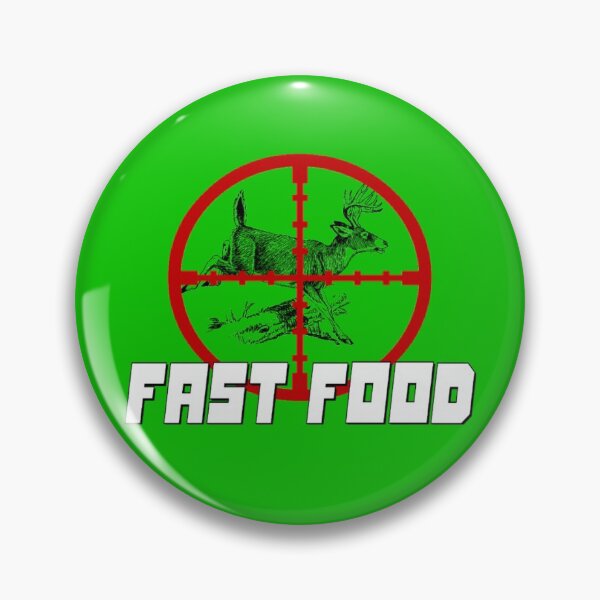 Item preview, Deer Hunting Funny Fast Food Crosshair Design designed and sold by JG0024.