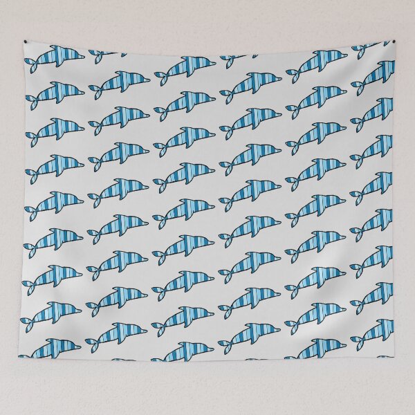 Item preview, multicolor dolphin designed and sold by STARK45701.