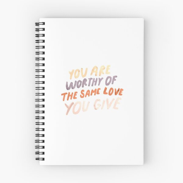 Item preview, You are worthy of the same love you give - MHN quote designed and sold by morgansgoods.