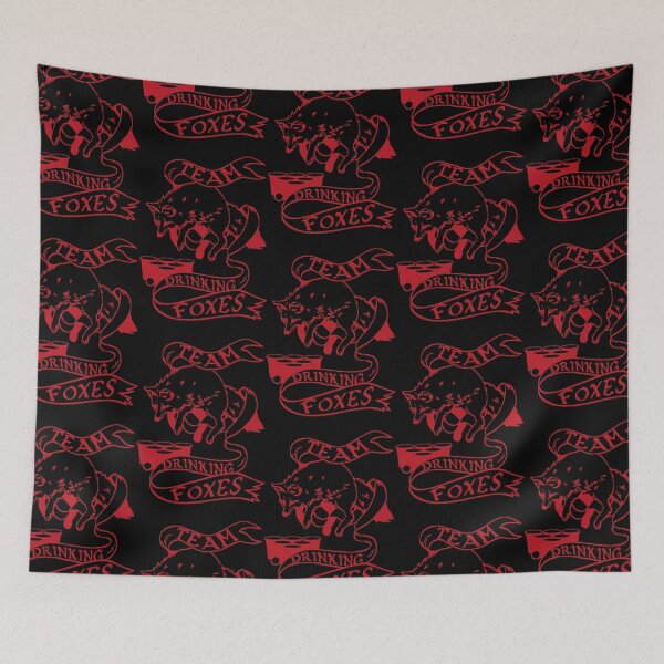 Item preview, Drinking Foxes  designed and sold by NovellBrea.