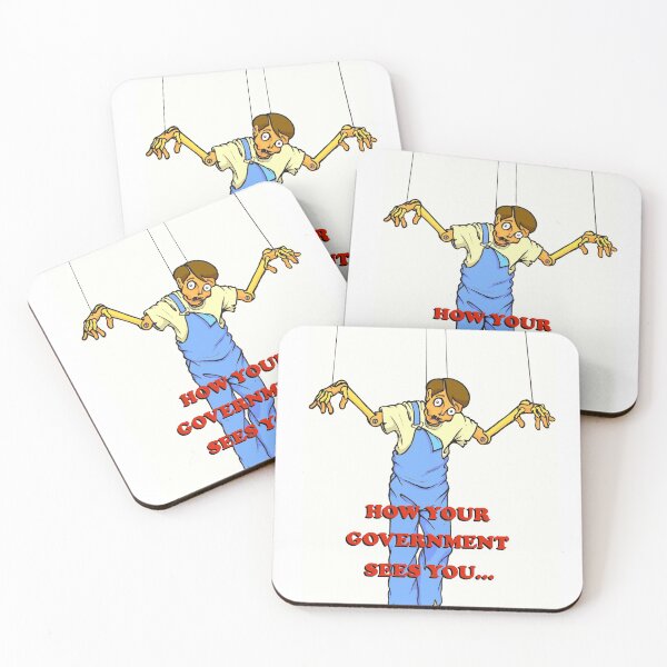 Item preview, HOW YOUR GOVERNMENT SEES YOU MARIONETTE designed and sold by chriskatt.