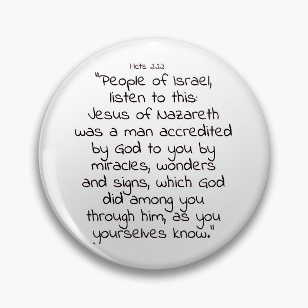 Item preview, Bible verse: Acts 2:22 designed and sold by john-3-16.