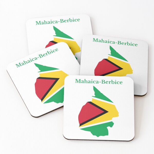 Item preview, Mahaica-Berbice Region Map Design, Guyana. designed and sold by marosharaf.