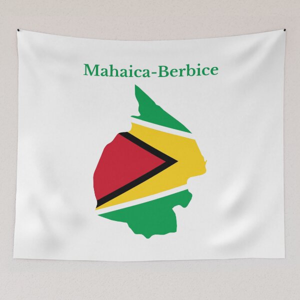 Item preview, Mahaica-Berbice Region Map Design, Guyana. designed and sold by marosharaf.