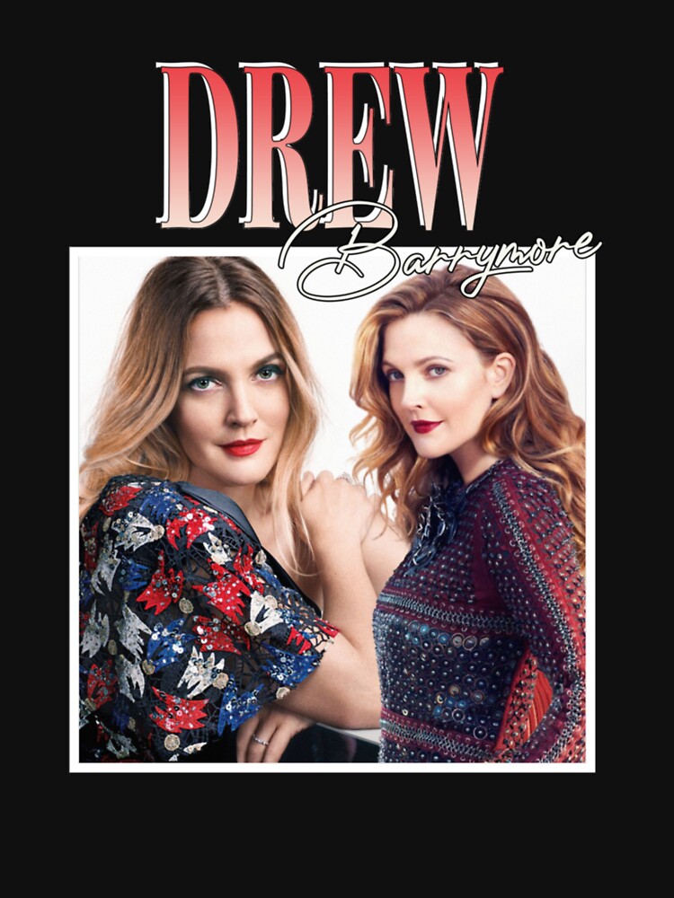 Drew Barrymore T Shirt For Sale By Camrynmoeller Redbubble Drew