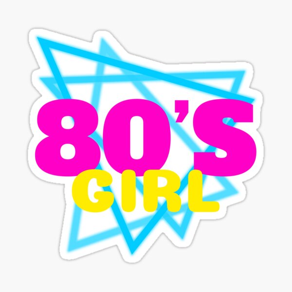 Item preview, 80's Girl, I love the 1980's designed and sold by DiscGolfTees.