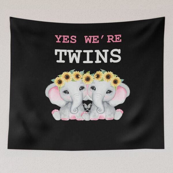 Item preview, Funny Yes, We're Twins For Identical Twins designed and sold by manzee.