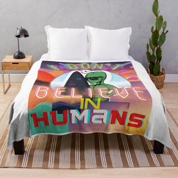 Item preview, I Don't Believe In Humans designed and sold by Flirt-Teez.
