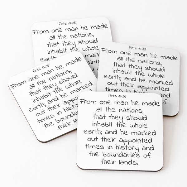 Item preview, Bible verse: Acts 17:26 designed and sold by john-3-16.