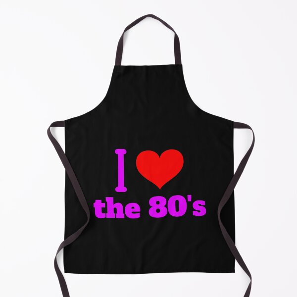 Item preview, I Heart the 80's, I love the 1980's designed and sold by DiscGolfTees.