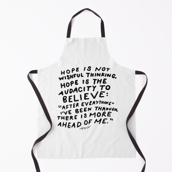 Item preview, Hope is not wishful thinking - inspirational quote by MHN designed and sold by morgansgoods.