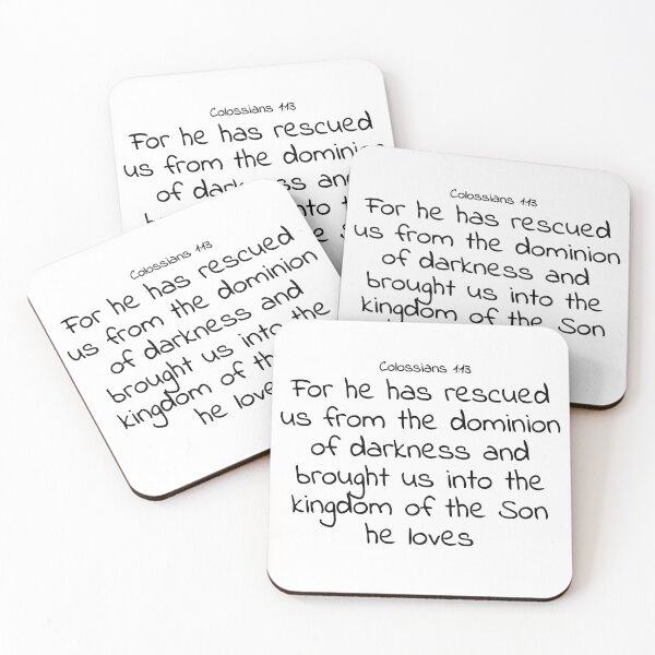 Item preview, Bible verse: Colossians 1:13 designed and sold by john-3-16.