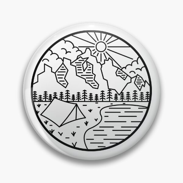 Item preview, mountainscape designed and sold by TinyLogoTees.