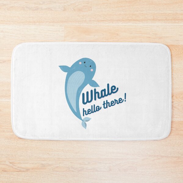 Item preview, Whale hello there designed and sold by KimmmiK.