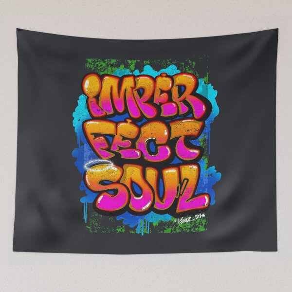 Item preview, Imperfect Soul Graffiti Urban Streetwear designed and sold by KerlZ.