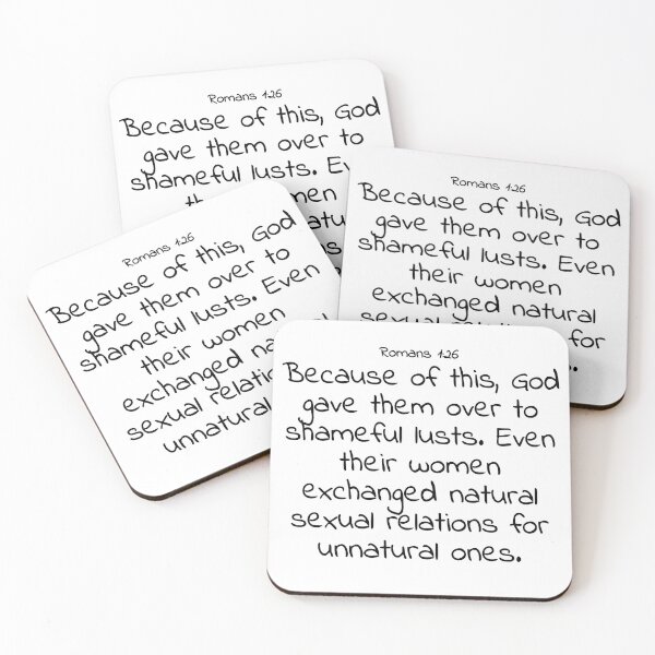 Item preview, Bible verse: Romans 1:26 designed and sold by john-3-16.