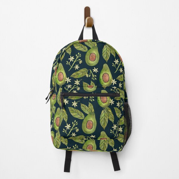 Item preview, Avocado Pattern on Dark Background designed and sold by GrousyGirl.