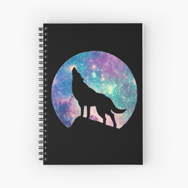 Vista previa del artículo con la obra «Lobo aullando», diseñado y vendido por Abbey Griffin.