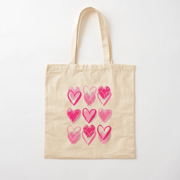 JILLSTUART◆[Heart Stella] Pink Cubic Heart Cham Tote Bag JILL BY JILLSTUART] Heart Stella Cubic Heart Charm Tote Bag