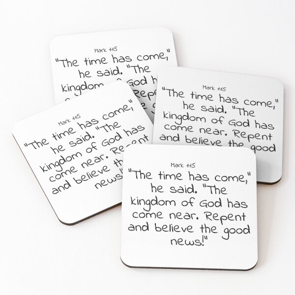 Item preview, Bible verse: Mark 1:15 designed and sold by john-3-16.