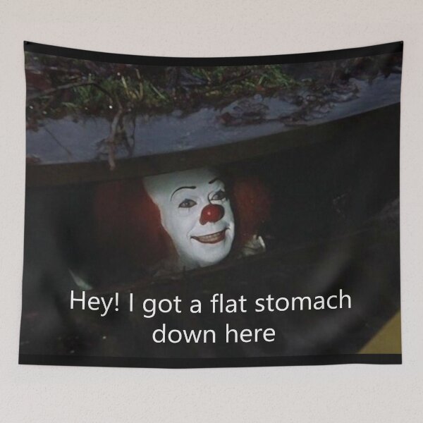Item preview, I have a flat stomach - Meme designed and sold by Designed-4-You.
