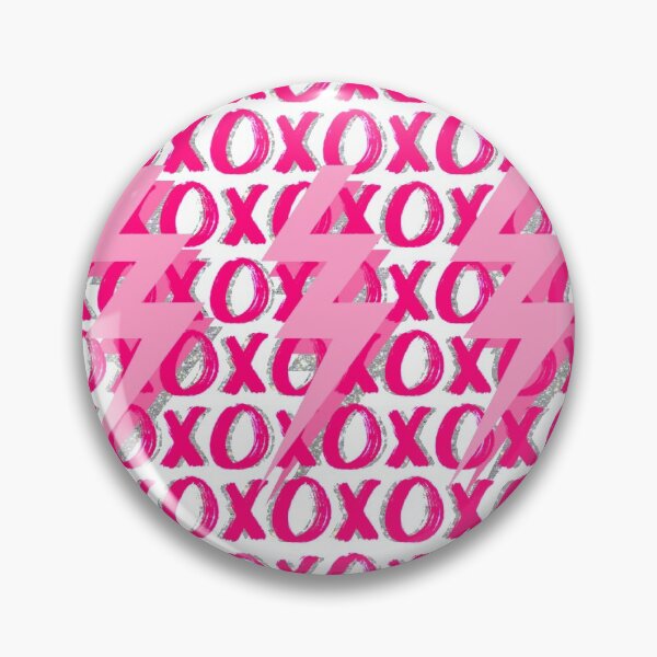 Item preview, xoxo lightning bolts - pink designed and sold by Julia Santos.