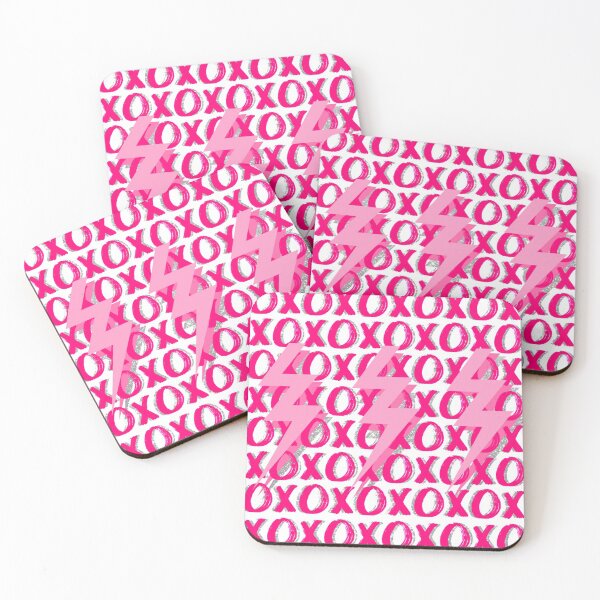 Item preview, xoxo lightning bolts - pink designed and sold by Julia Santos.