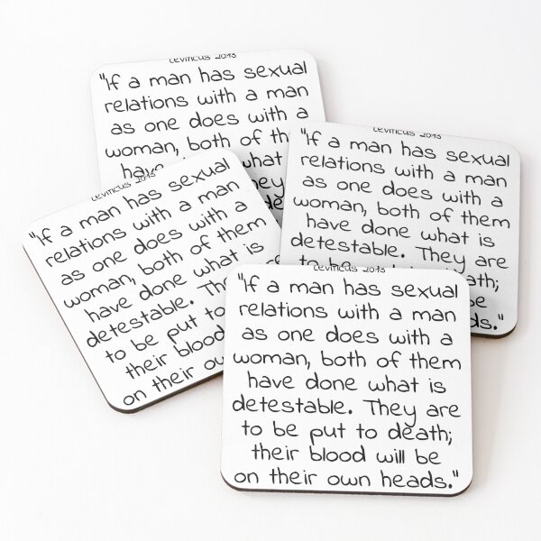 Item preview, Bible verse: Leviticus 20:13 designed and sold by john-3-16.